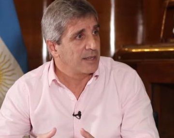 Luis Caputo prometió una inflación por debajo del 5% en mayo.