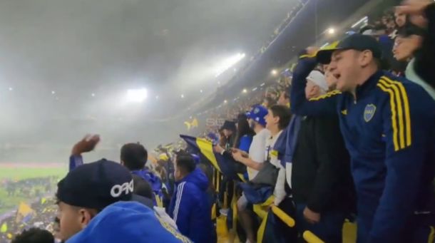 El polémico canto en la Bombonera: Messi, Messi, Messi, nos tenés que perdonar...