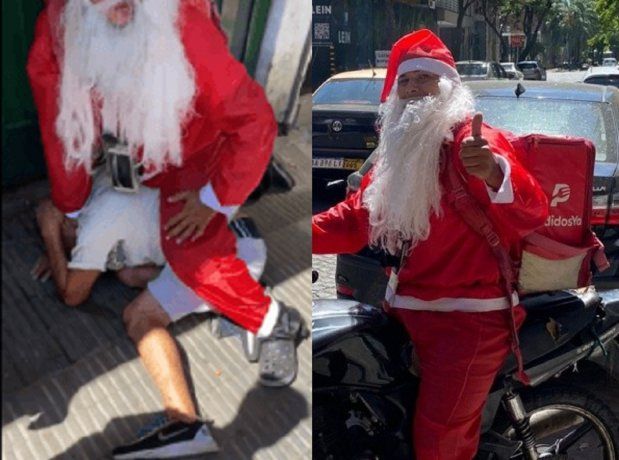 Rosario: Papá Noel detuvo a un ladrón