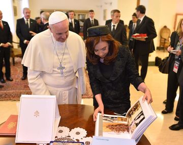 Oficial: El objetivo fue saludar al Papa por el primer año de pontificado