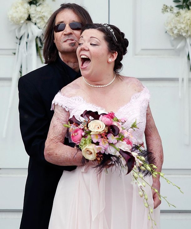 Wiens se casó con el amor de su vida