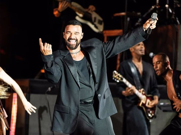 Tiraron gas lacrimógeno al escenario en el que actuaba Ricky Martin&nbsp;