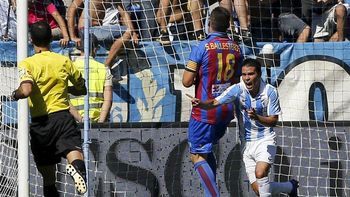 javier saviola convirtio su primer gol para el malaga javier saviola convirtio su primer gol para el malaga