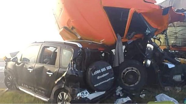 Entre Ríos: quema de pastizales provocó un choque múltiple en el complejo Zárate-Brazo Largo