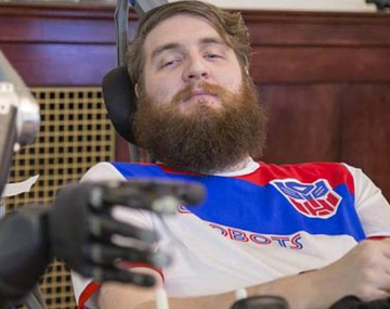 Nathan Copeland&nbsp;quedó cuadripléjico, con parálisis en las cuatro extremidades