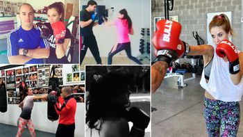 el boxeo, la nueva costumbre de las famosas argentinas el boxeo, la nueva costumbre de las famosas argentinas