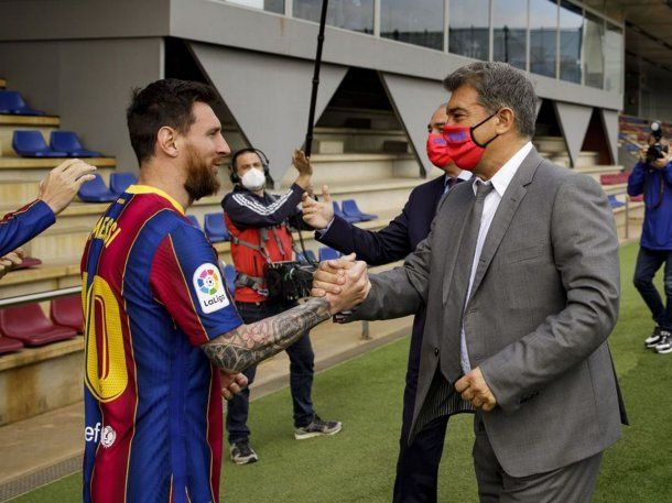 Operativo retorno a Barcelona: Laporta reconoció contactos con el padre de Lionel Messi