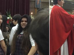 el domingo espiritual de jorge rial por la comunion de su hija morena el domingo espiritual de jorge rial por la comunion de su hija morena