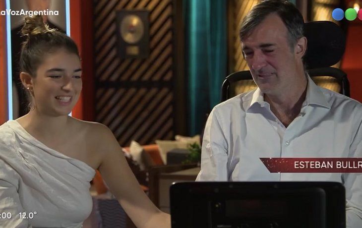 Las redes sociales se emocionaron con la presencia de Esteban Bullrich en La Voz Argentina