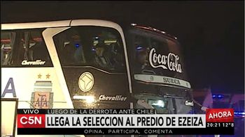 la seleccion llego a la argentina tras la triste derrota de la copa america la seleccion llego a la argentina tras la triste derrota de la copa america