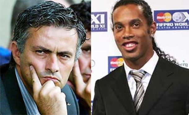 Ronaldinho-Mourinho