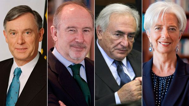 Los polémicos ex presidentes del FMI, envueltos en denuncias y escándalo