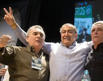 Juan Carlos Schmid, Héctor Daer y Carlos Acuña