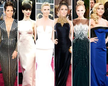 Las más glamorosas -y no tanto- de los Oscar