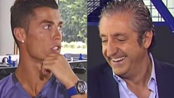 El enojo de Cristiano Ronaldo El enojo de Cristiano Ronaldo