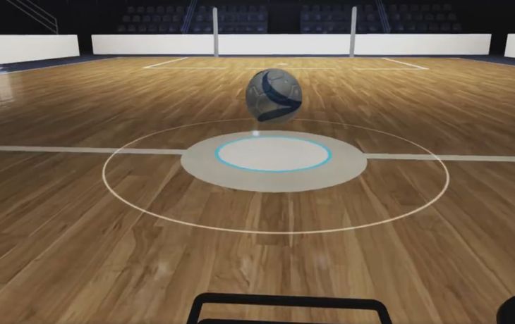 Entrenamiento virtual en silla de ruedas
