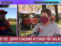 Mi nieta no puede comer ni dormir: habló la abuela de la víctima del ex DT de Deportivo Español