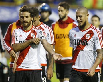 Leonardo Ponzio y Jonatan Maidana