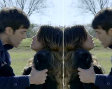 El back del beso de Lali y Mariano: Le comí la boca