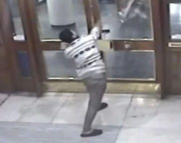 El robo quedó registrado en un video
