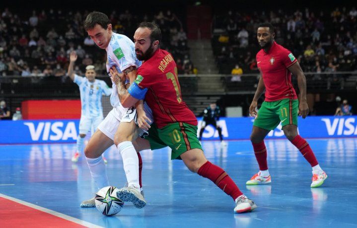 Argentina vs Portugal en el Mundial de futsal - @Argentina