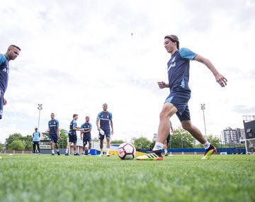 Gremio de Porto Alegre se entrenó a metros de La Bombonera