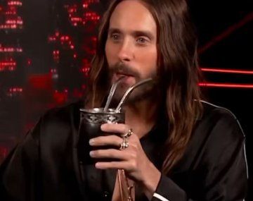 Jared Leto probó un mate durante la promoción de una película y se hizo viral