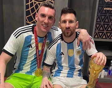 Armani dio detalles de la arenga de Messi en la final del Mundial