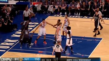 Hernángomez y la jugada de la polémica Hernángomez y la jugada de la polémica