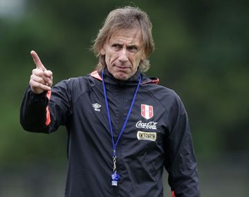Ricardo Gareca se emocionó con el saludo del piloto del avión en el que viajaba. 