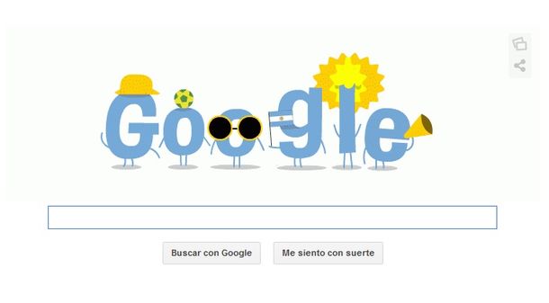 El festejo de Google por el triunfo argentino ante Holanda