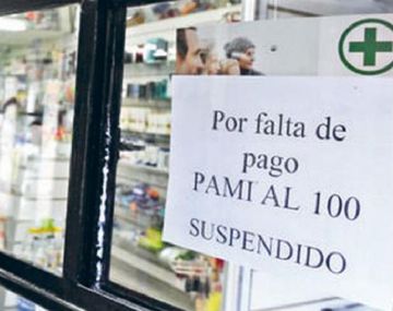 Farmacias atienden a afiliados del PAMI