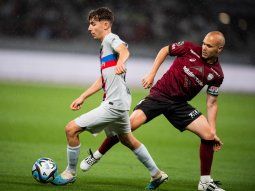 Barcelona jugó un amistoso ante Vissel Kobe en la despedida de Iniesta