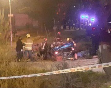 Fatal accidente en Paraná: murieron un padre