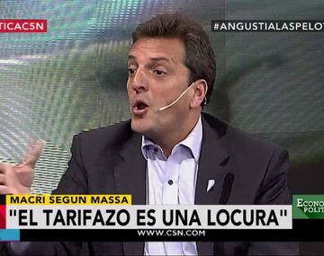 Massa le pidió a Macri que suspenda el tarifazo