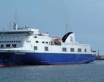 Incendio en un ferry que iba de Grecia a Italia