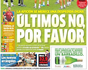 El ruego de toda España: Últimos no