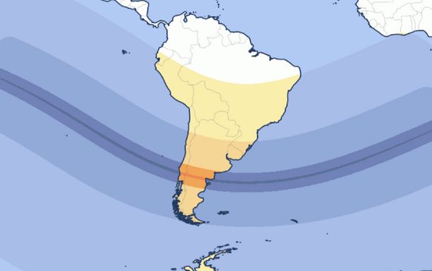 Así esperan en el norte patagónico el Eclipse Solar del próximo lunes al mediodía