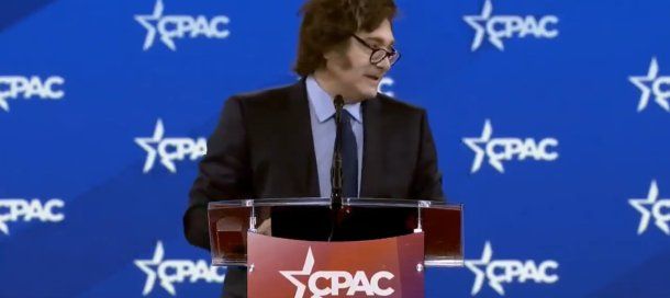 El romántico ida y vuelta de Javier Milei y Yuyito González en la CPAC: Es mi novia