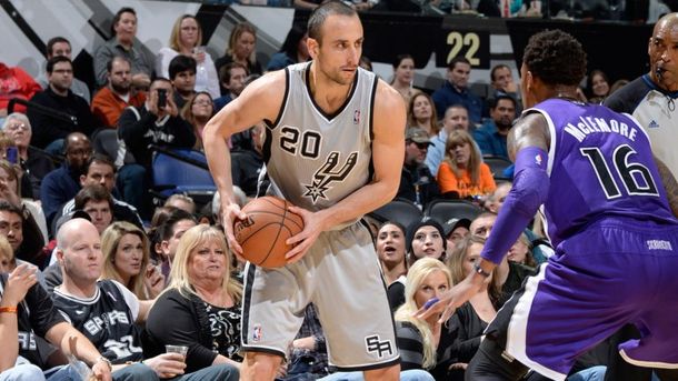 Buen aporte de Ginóbili en una nueva victoria de los Spurs en la NBA