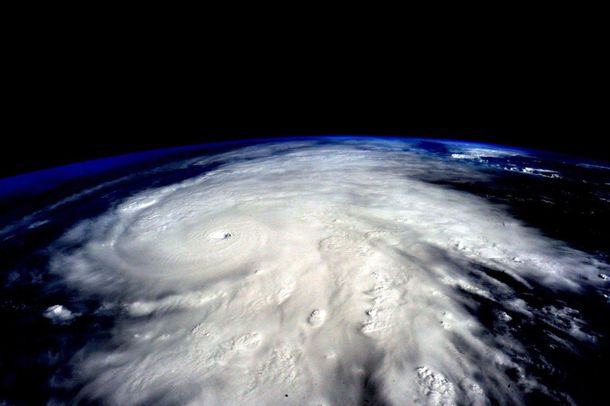 El huracán Patricia