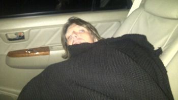 Fantino durmió en su auto Fantino durmió en su auto