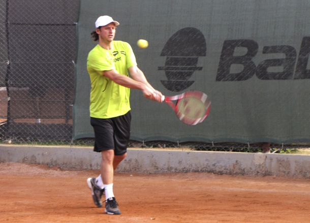 David en el entrenamiento de este miércoles