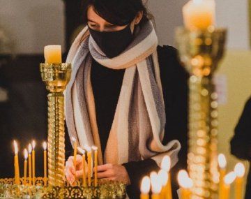 Rezo por Ucrania en el Vaticano. Foto gentileza: Vatican News.