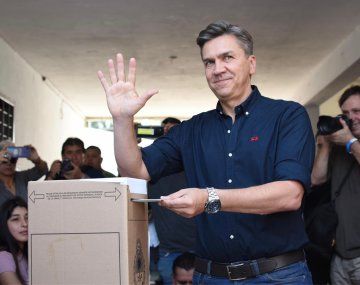 Elecciones en Chaco: así votó Leandro Zdero