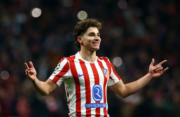 Gol de Julián Álvarez en el agónico triunfo del Atlético de Madrid ante Inter por la Champions League