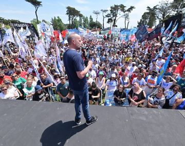 Insaurralde participó en Mar del Plata de un acto en homenaje a Néstor Kirchner