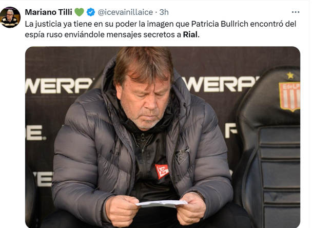 Estallan los memes: descubrieron al ruso que le pasa información a ...