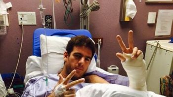 del potro fue operado de la muneca izquierda por tercera vez del potro fue operado de la muneca izquierda por tercera vez