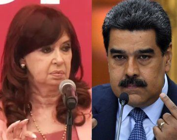 Cristina Kirchner cruzó a Nicolás Maduro y le hizo un pedido especial